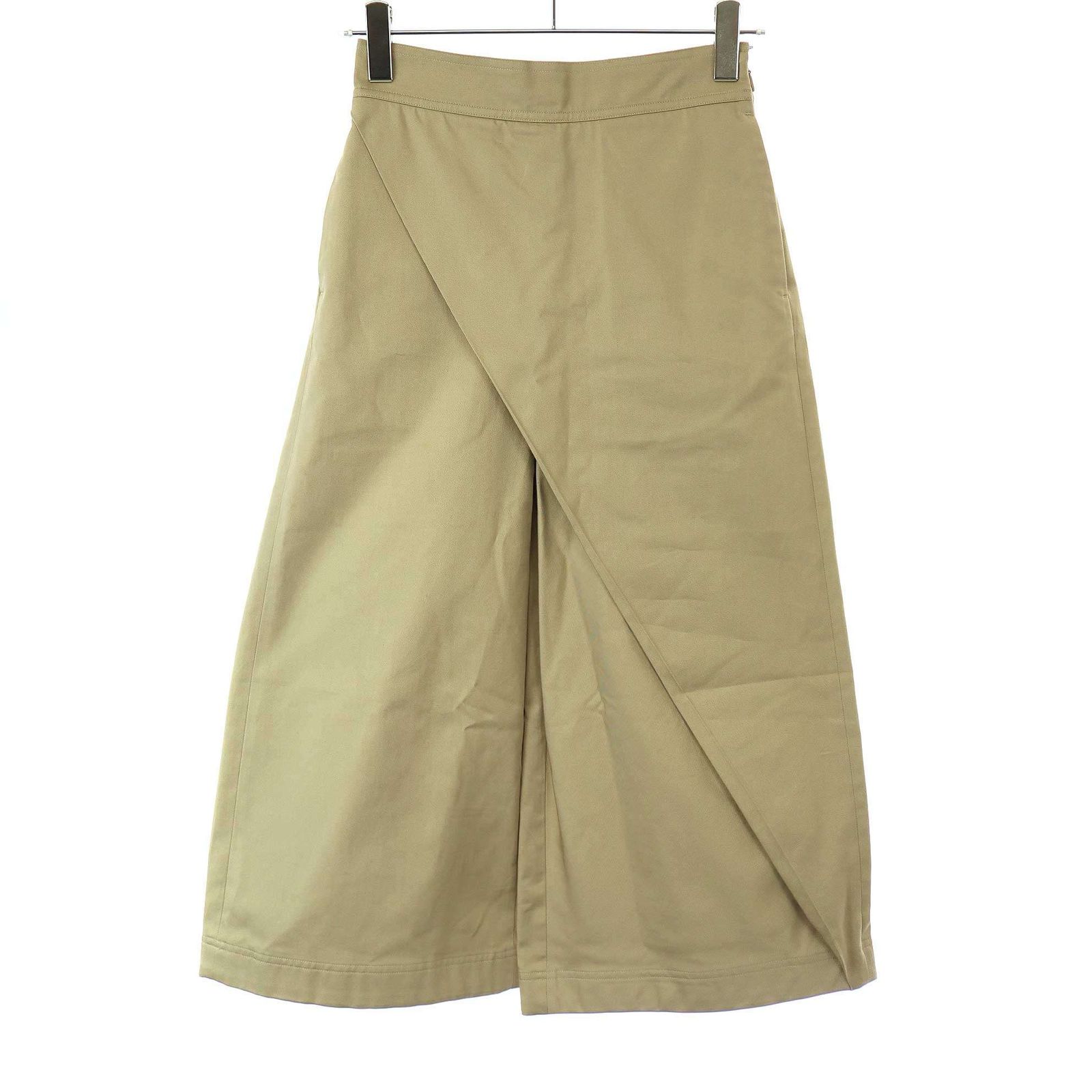 LOEWE ロエベ 24SS クロップドワイドラップトラウザーズパンツ 