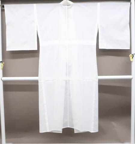 一輝堂】【着物】長襦袢 夏物 無地 身丈約134cm 裄丈約65cm 一輝堂】【着物】長襦袢 夏物 無地 身丈約134cm 裄丈約65cm