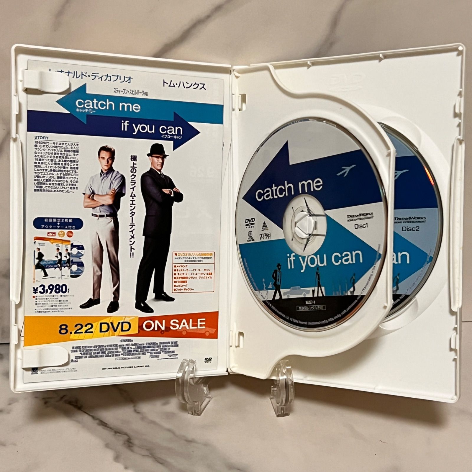 DVD＊キャッチミーイフユーキャン＊catch me if you can - メルカリ