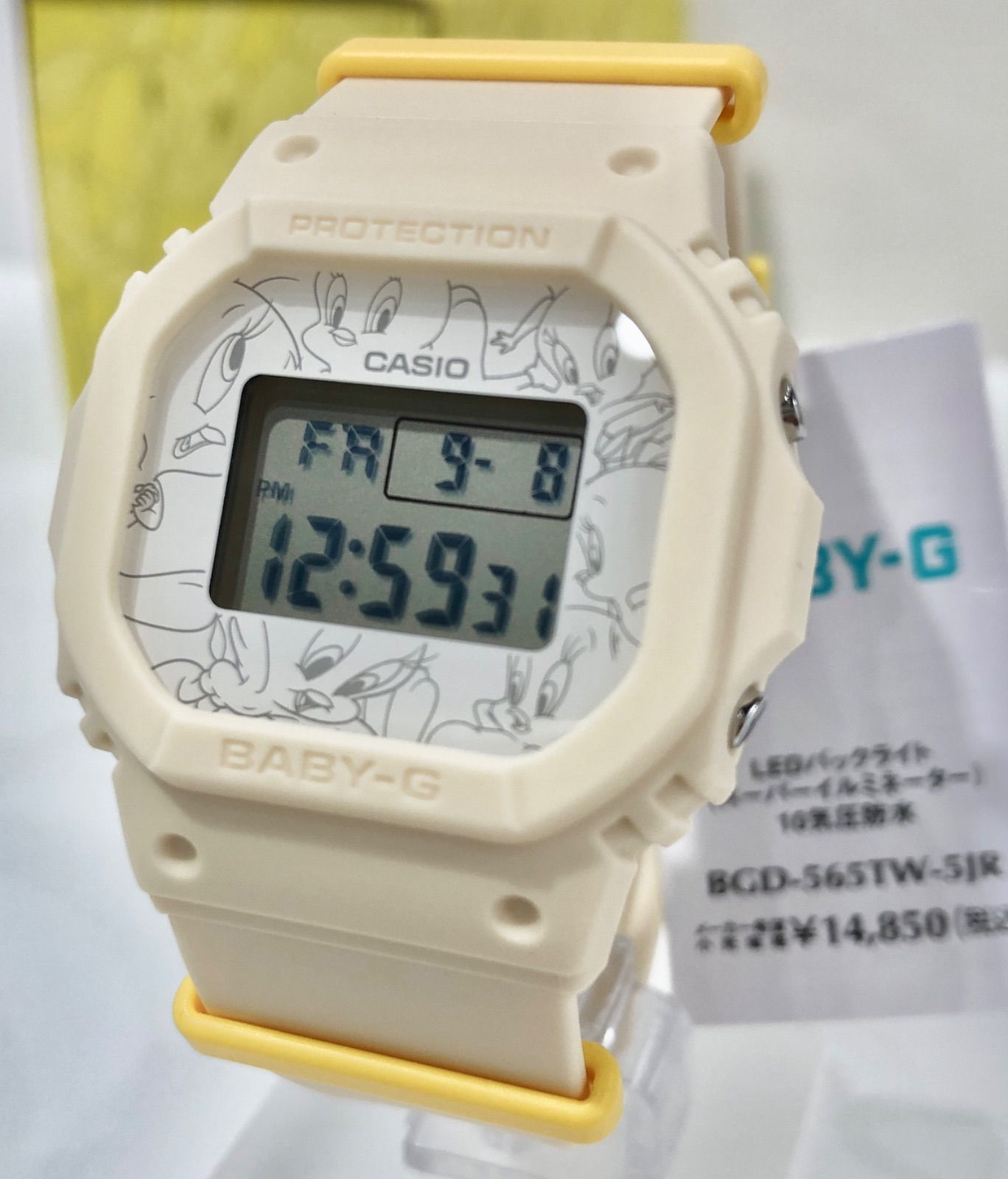 新品正規品】BABY-G トゥイーティー限定コラボ BGD-565TW-5JR - 腕時計
