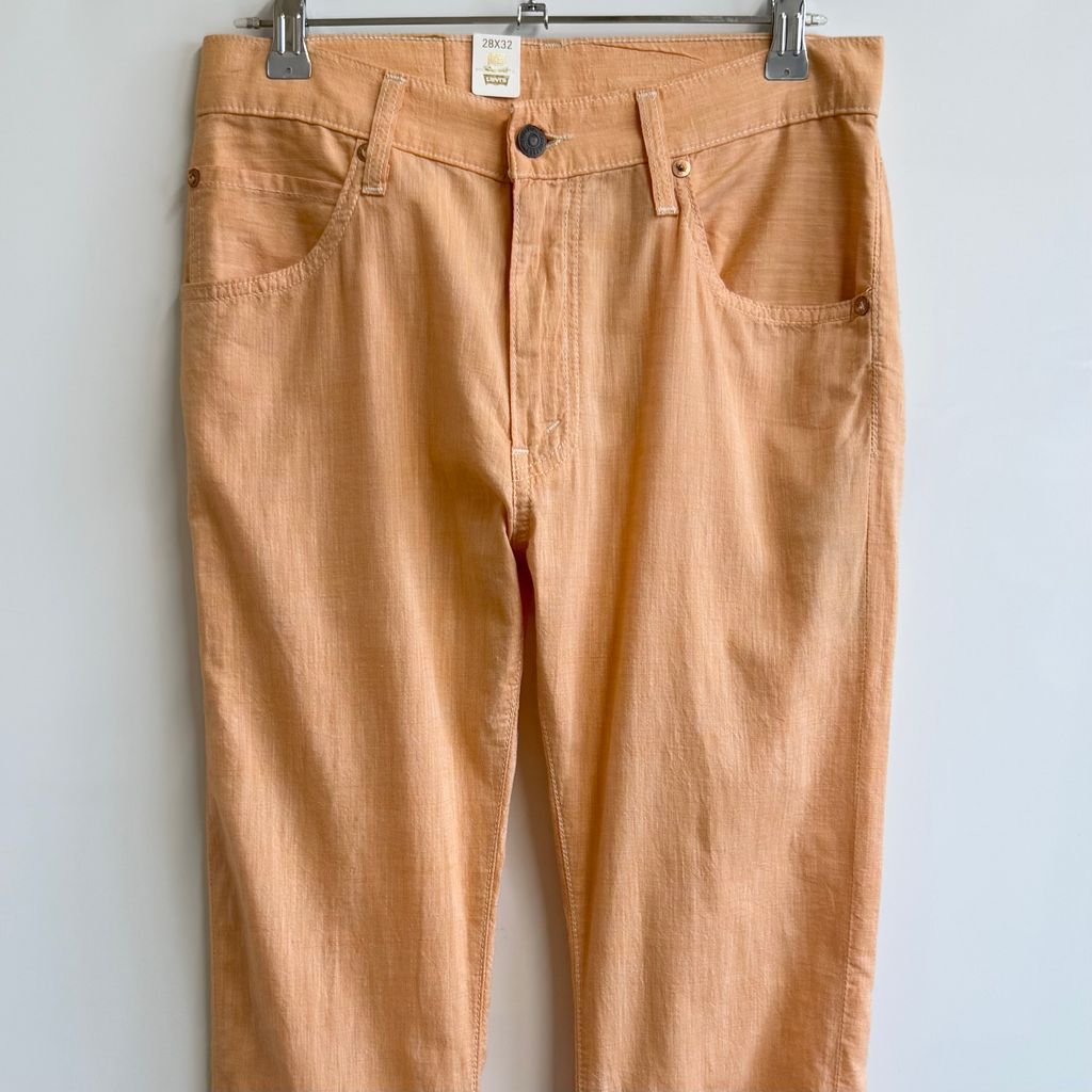 Levi s リーバイス × OPENING CEREMONY コットンパンツ パンツ オレンジ W28×32 No.H483 DECORATOM_COM_BR