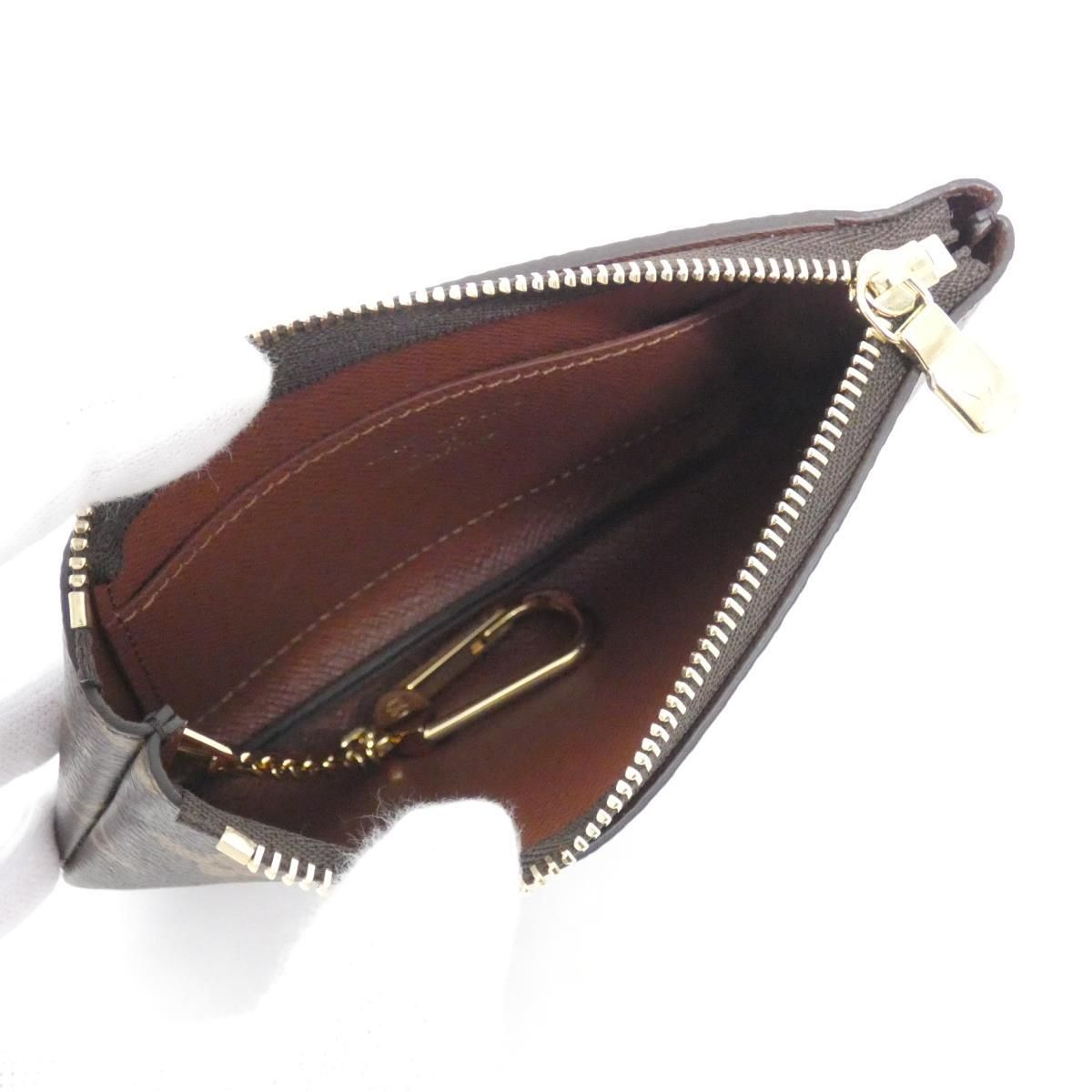 未使用品】ルイヴィトン モノグラム カードキーケース ポシェット クレ  