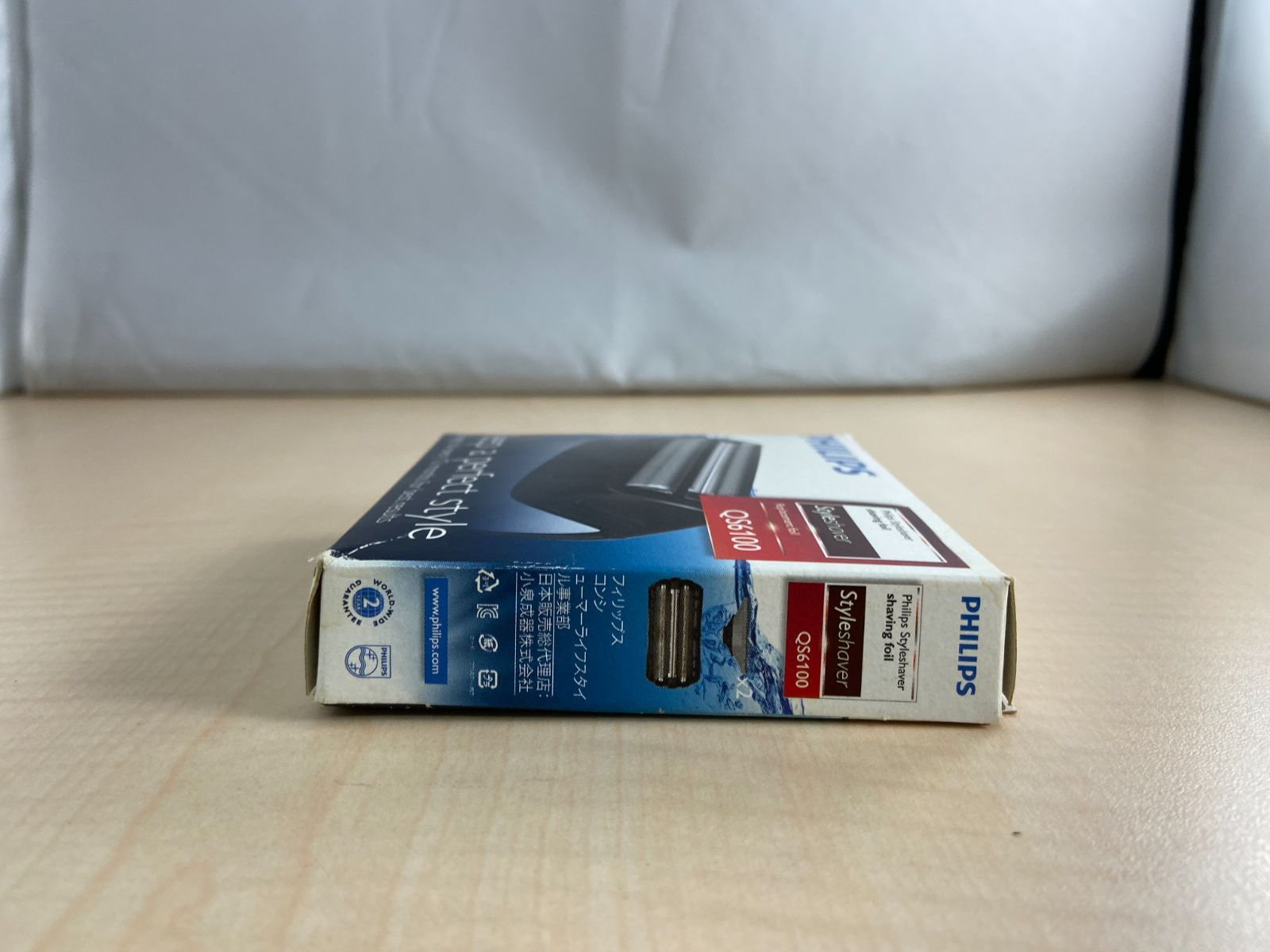 フィリップス シェーバー スタイルシェーバー用替刃 QS6100 未使用フィリップス シェーバー スタイルシェーバー用替刃 QS6100