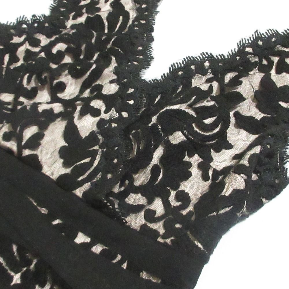 良品 Tadashi Shoji タダシショージ ノースリーブ レース シアー