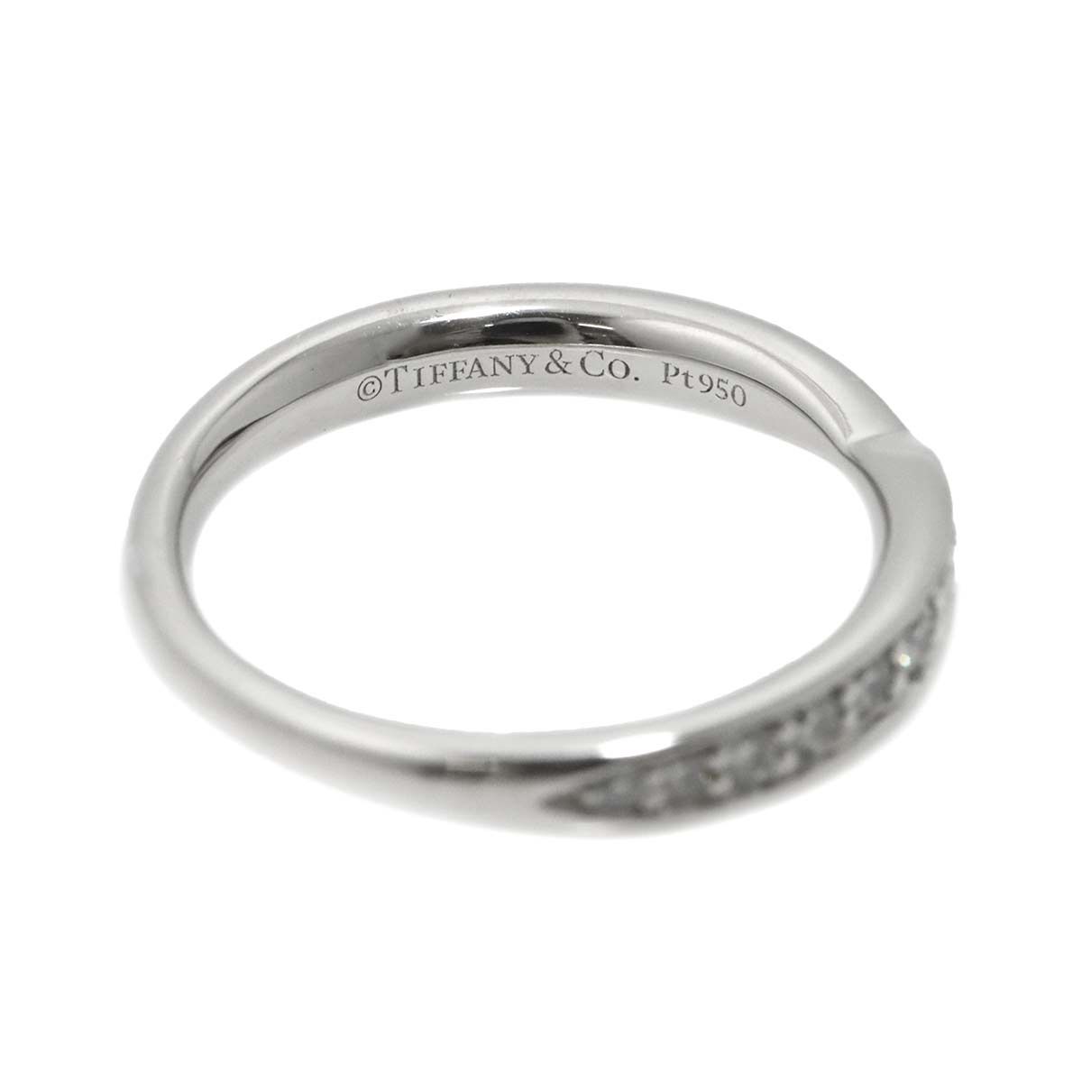 Tiffany & Co. ダイヤモンドリング　ティファニー　ハーモニー　7号 ティファニー ハーモニー ダイヤモンド リング Pt950 0.26ct 7号