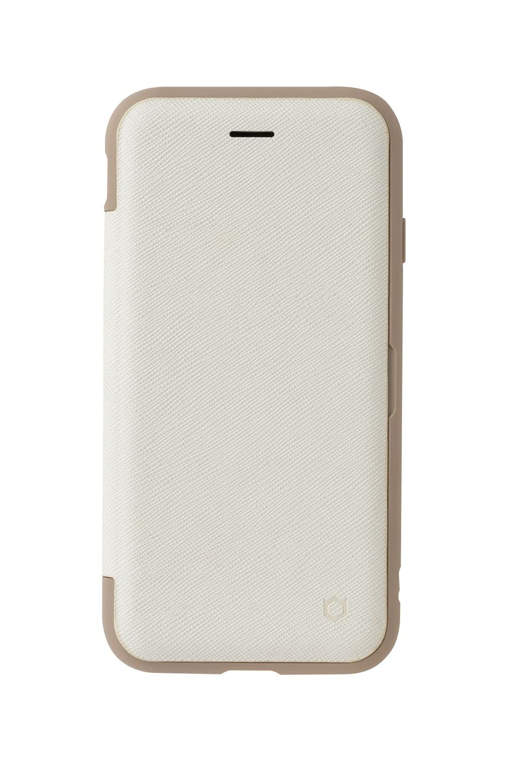 iFace Cardina iPhone SE(第3世代/第2世代)/8/7/6s/6 ケース 手帳型 (ホワイト) 【手帳 スマホケース 手帳型 シンプル iPhoneSE3 iPhone SE2 iPhone8 iPhone7】 