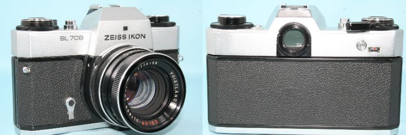 フィルムカメラ 希少 Zeiss Ikon SL706 + COLOR ULTRON 50mm f1.8 フィルムカメラ