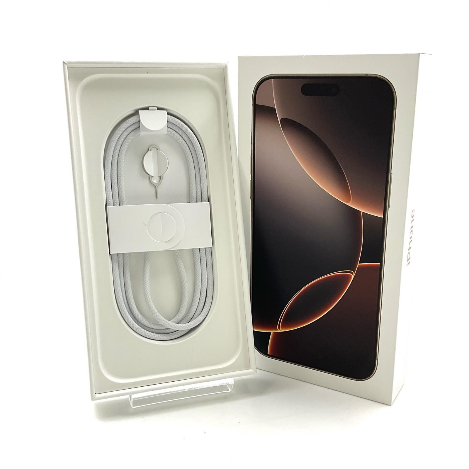 未使用 iPhone16ProMax512GB デザートチタニウム SIMフリー Apple iPhone 16 Pro Max 512GB SIMフリー [デザートチタニウム