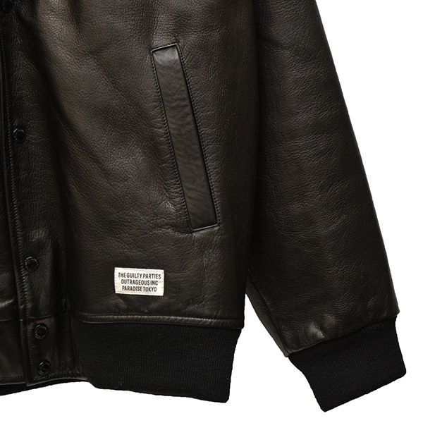 WACKO MARIA ワコマリア 2023AW LEATHER VARSITY JACKET レザー