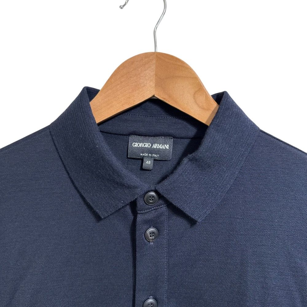 美品 21AW GIORGIO ARMANI ジョルジオアルマーニ 半袖 ニット 
