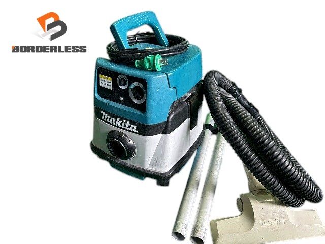makita マキタ 100V 乾湿両用 集じん機 483 ホース＋パイプ＋ノズル付 集塵8L 吸水6L 集塵機 バキュームクリーナー 107977