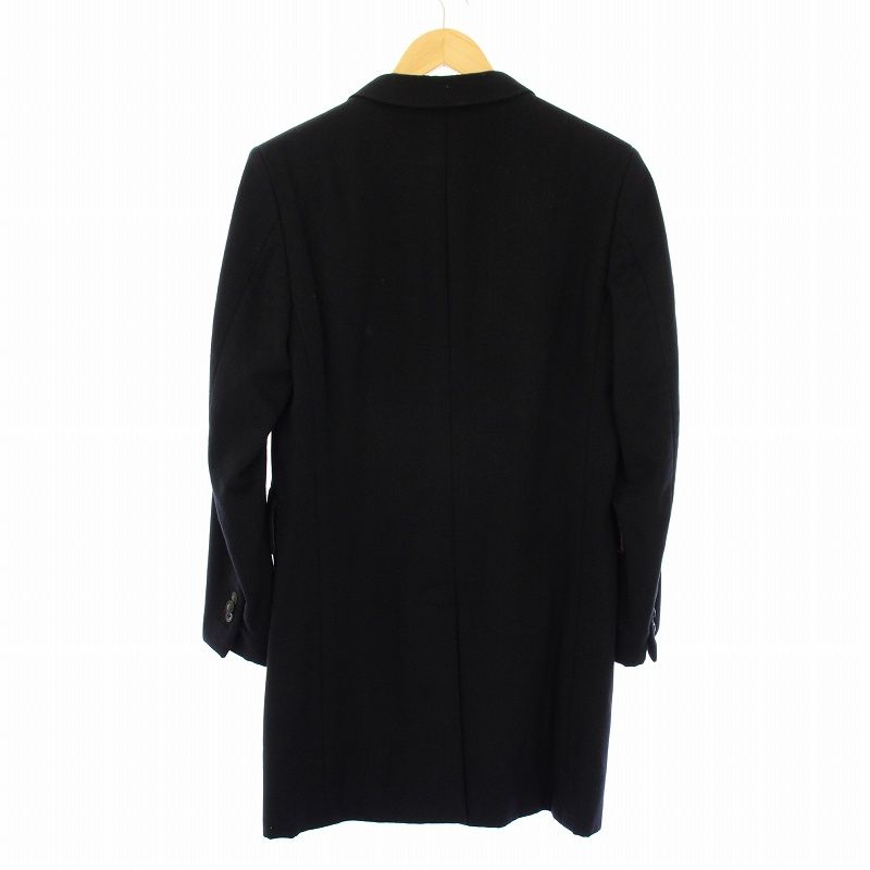 Paul Smith ポールスミス ウール コート Pコート XL ブラック ポールスミス PAUL SMITH PM-IS-36154 チェスターコート ウール