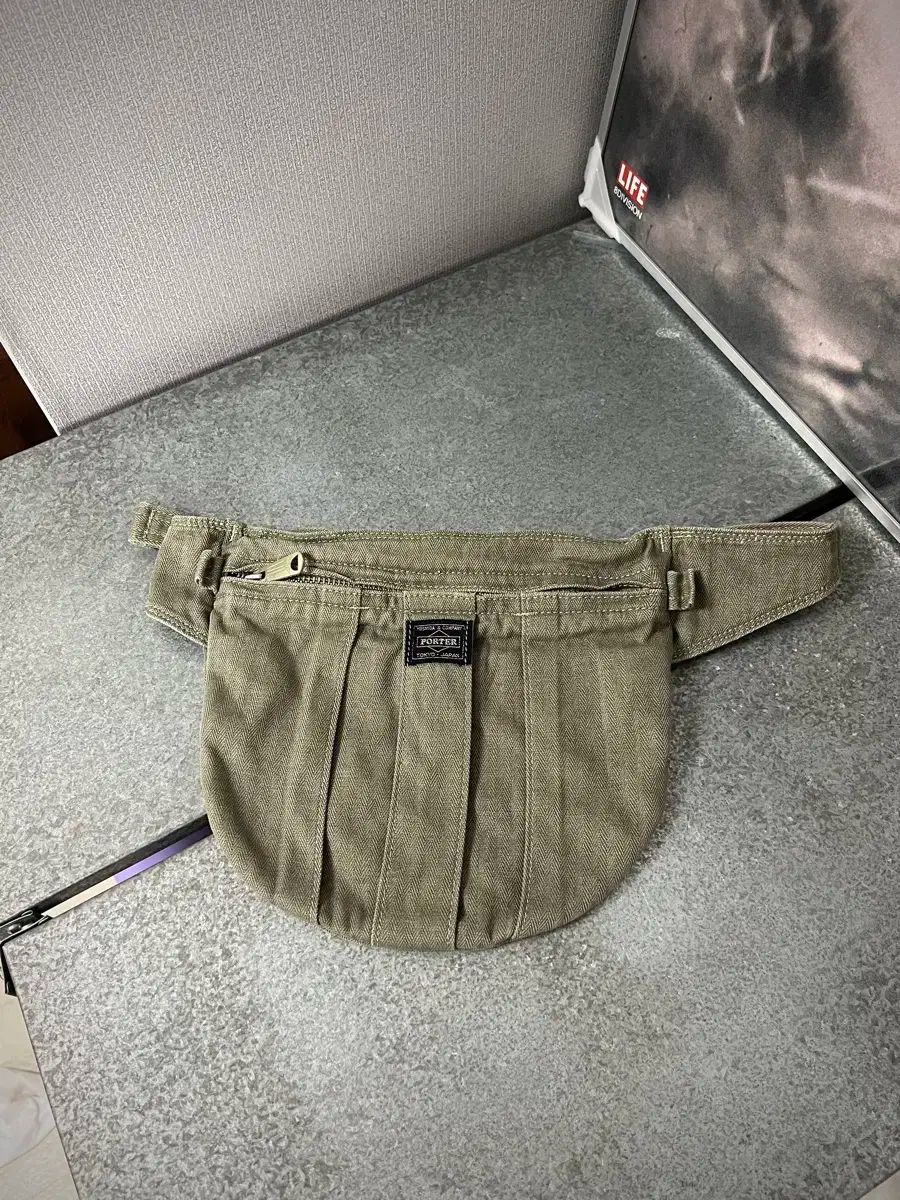 PORTER ー BELT BAG Washed Khaki Porter ポーター ベルトバッグ