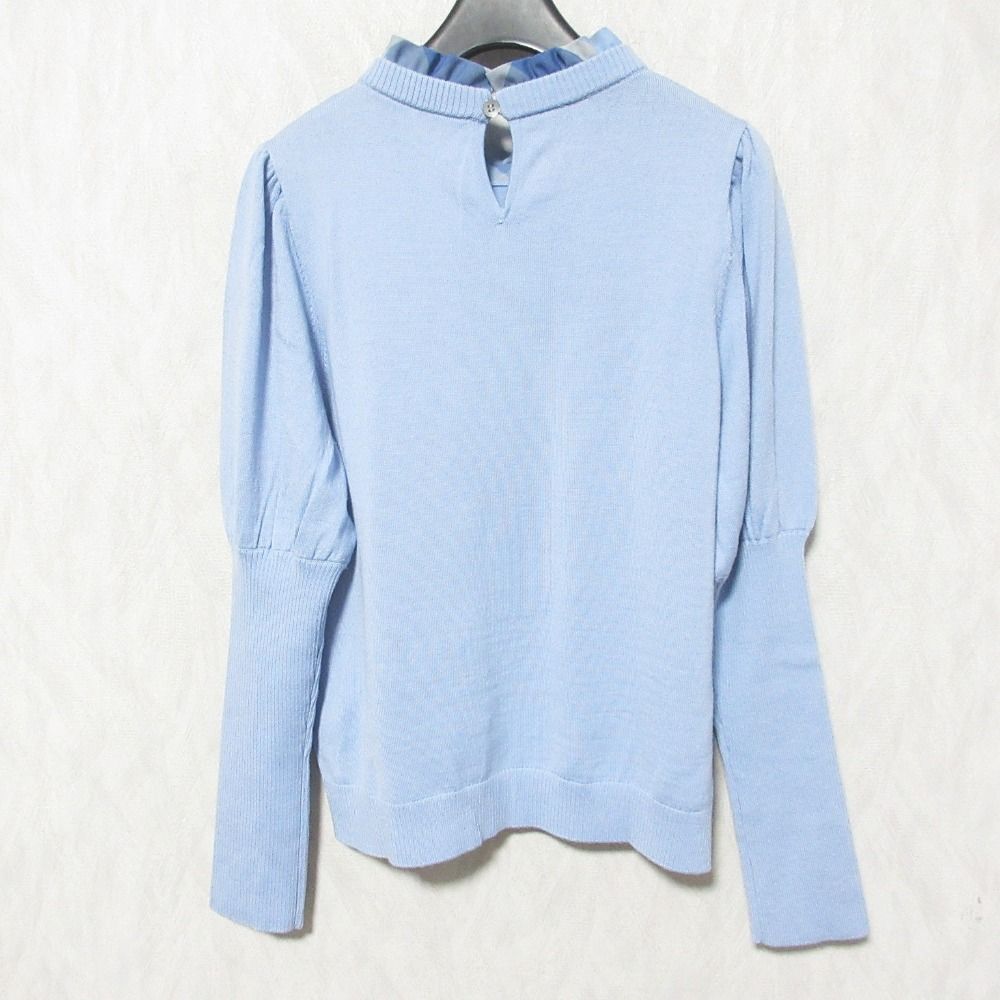 【美品】ブルーレーベルクレストブリッジ ◡̈ ダッフル　ニット セール】 コンフィーシャドーチェックニット （ニット・セーター