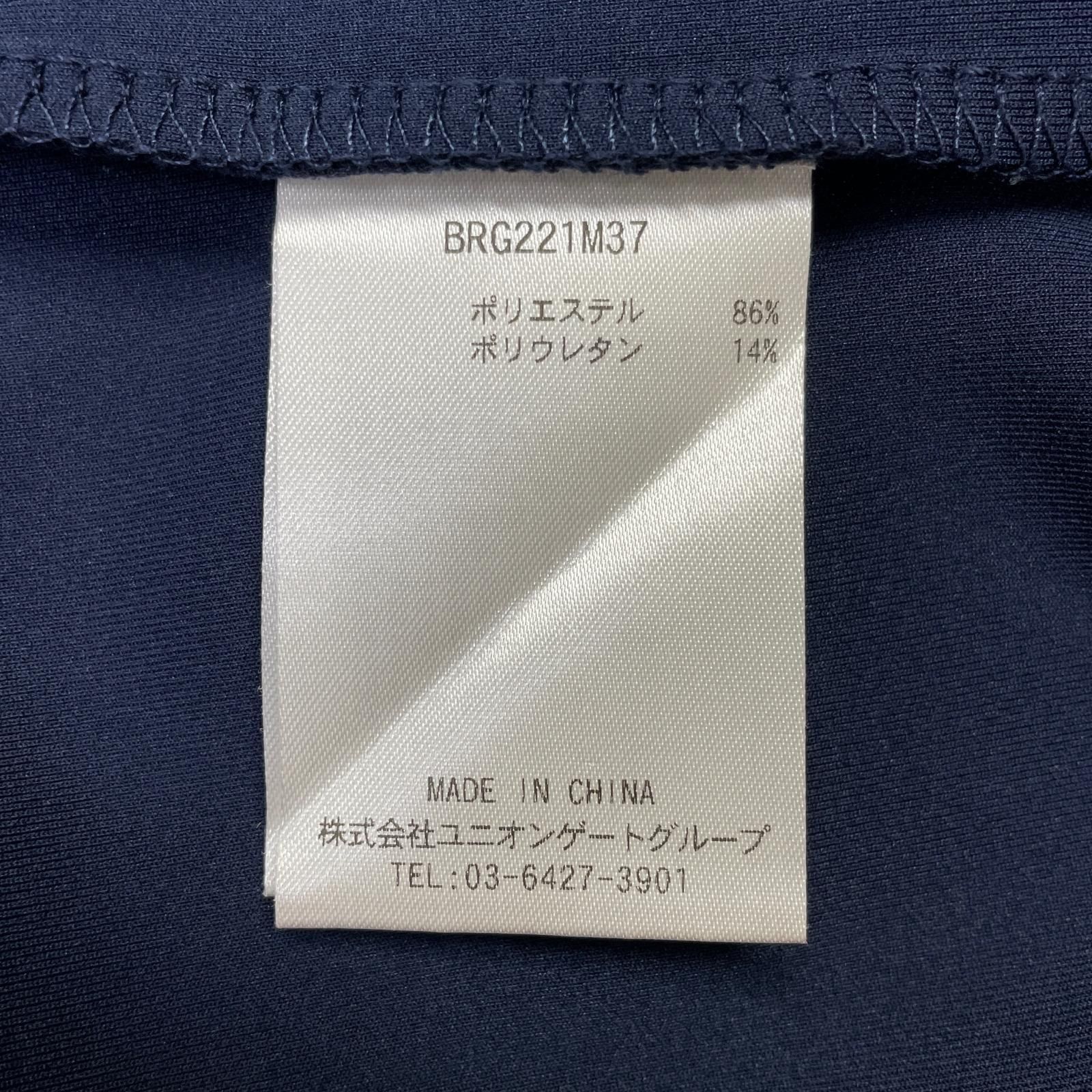 クルーネック ロゴライン