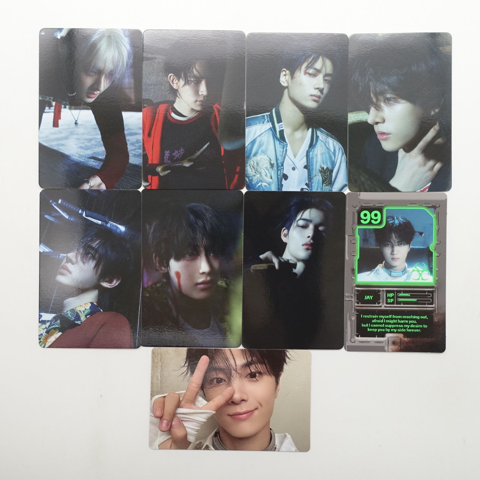 ENHYPEN DESIRE UNLEASH タワレコ 特典 7種コンプ ENHYPEN DESIRE：UNLEASH タワレコ コンプ 7枚セット ＋ ジェイ トレカ