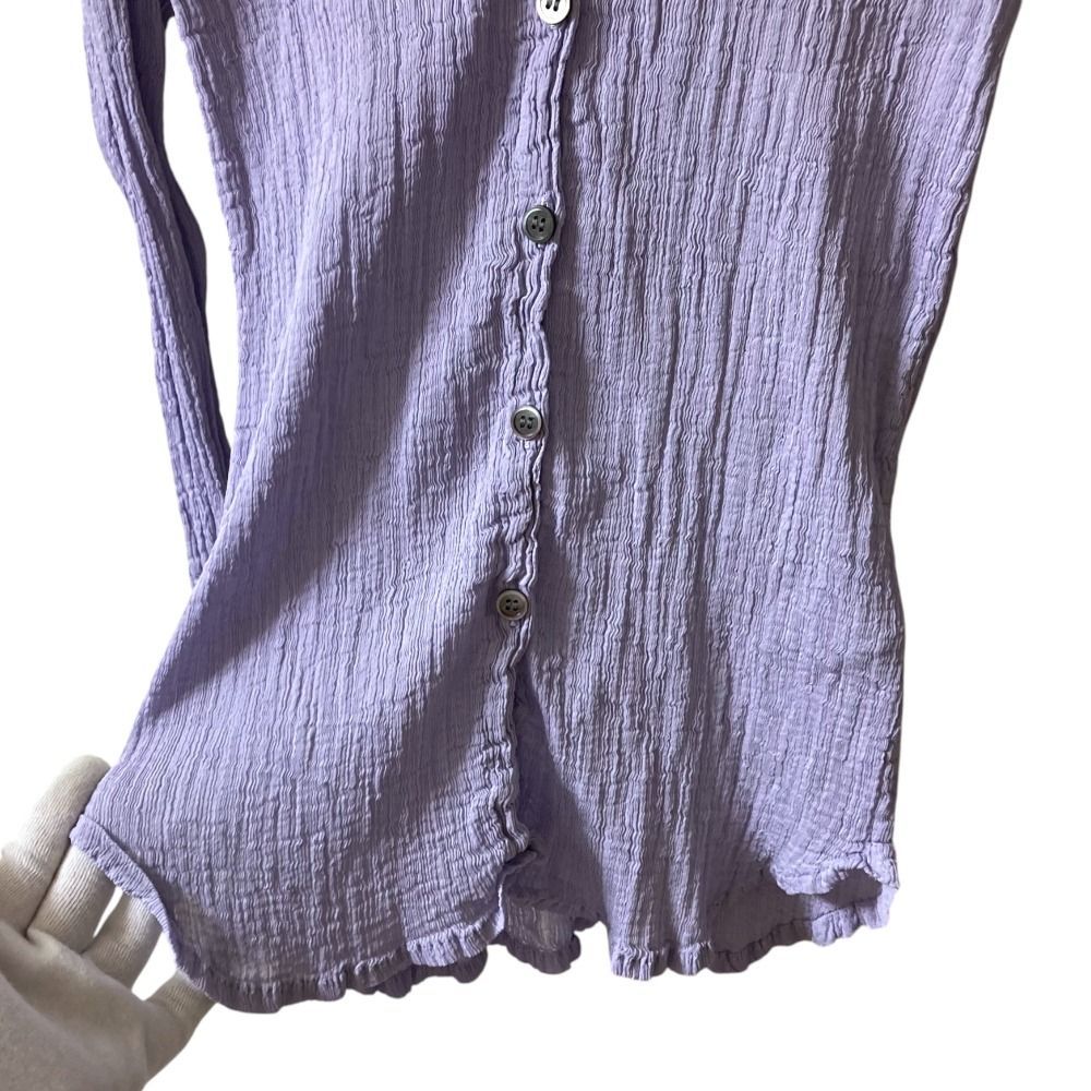 良品 me ISSEY MIYAKE ミーイッセイミヤケ ロングスリーブ クレープ  