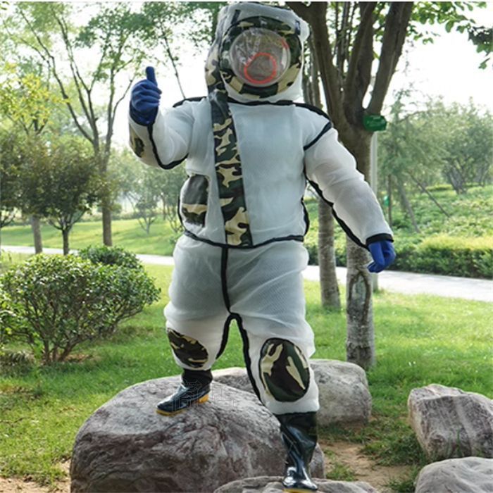 扇風機不要 スズメバチ駆除用蜂防護服