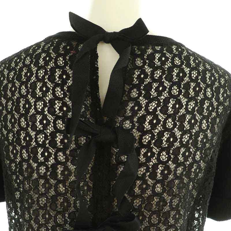 レッド ヴァレンティノ RED VALENTINO ニットワンピース ミニ 半袖  