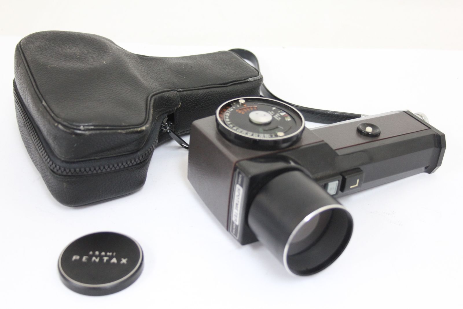 返品保証 ペンタックス Pentax SPOTMETER ケース付き 露出計 M4600