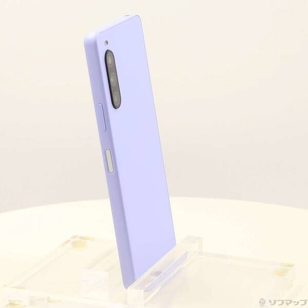 中古品〕 Xperia 10 V 128GB ラベンダー SOSAY1 Softbank SIM
