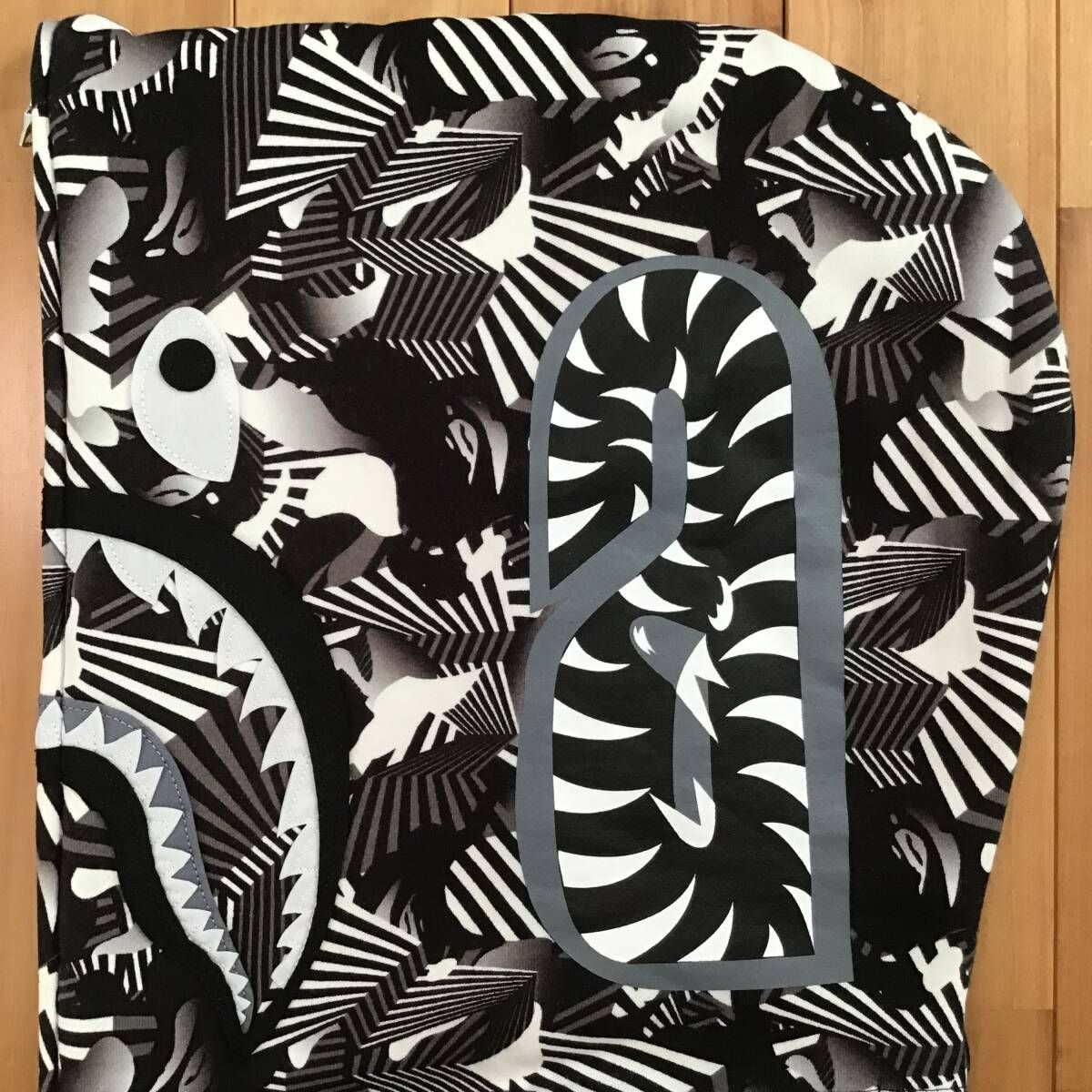 ☆XXL☆ ダズルカモ シャーク パーカー shark full zip hoodie a 