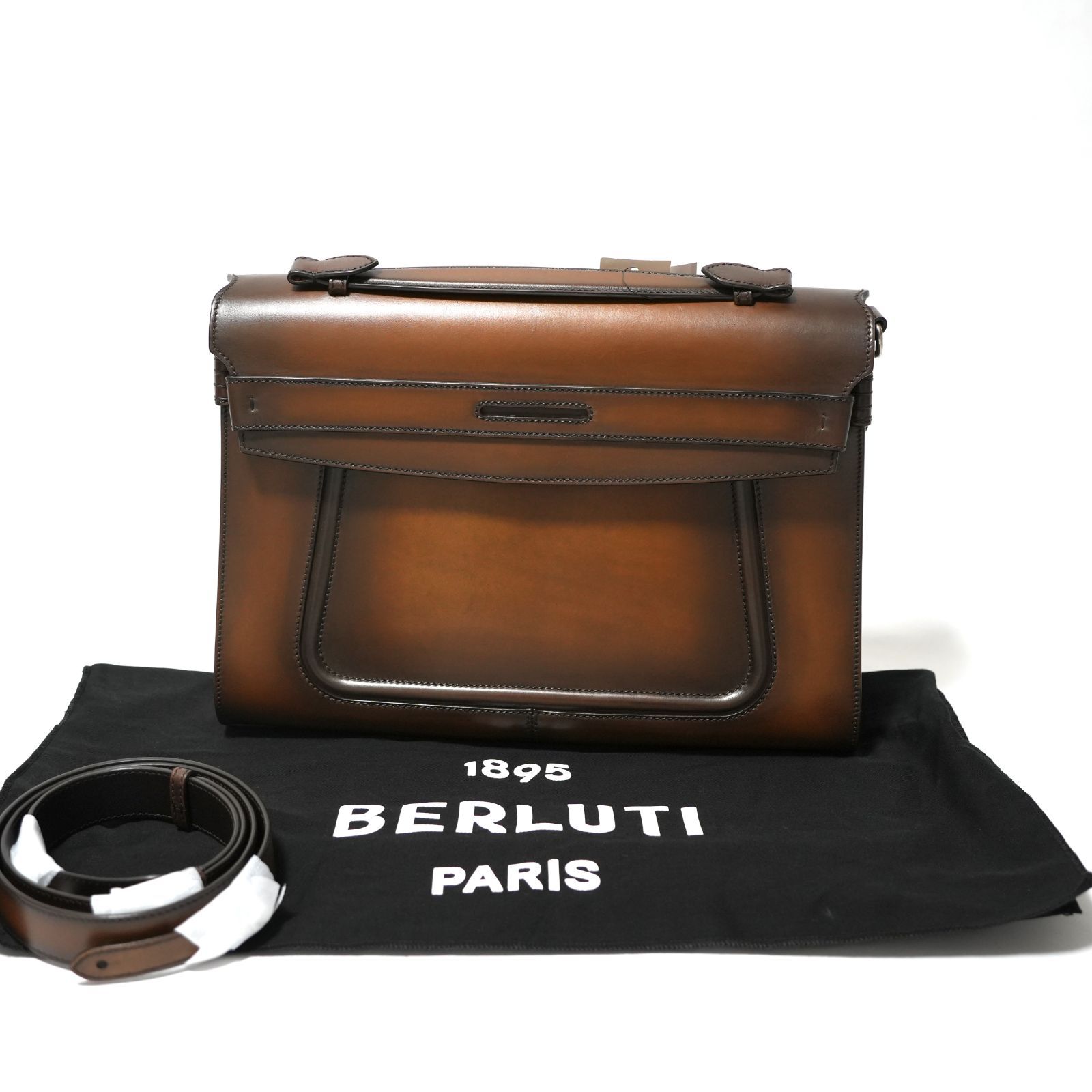 Berluti discount messenger bag