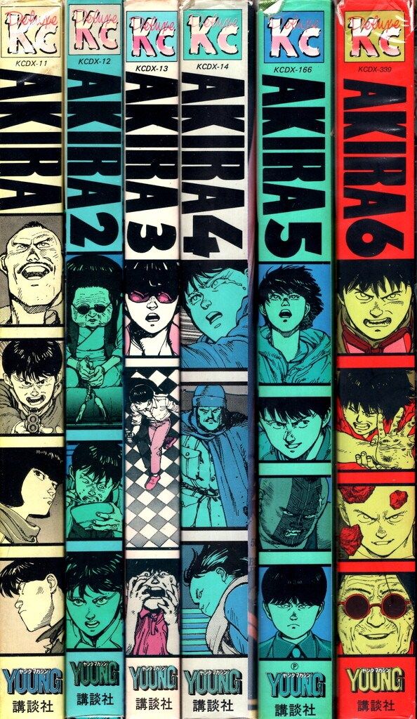 AKIRA 講談社　全6巻セット　未開封あり AKIRA 全6巻完結セット(講談社KCデラックス)□大友 克洋 – Books