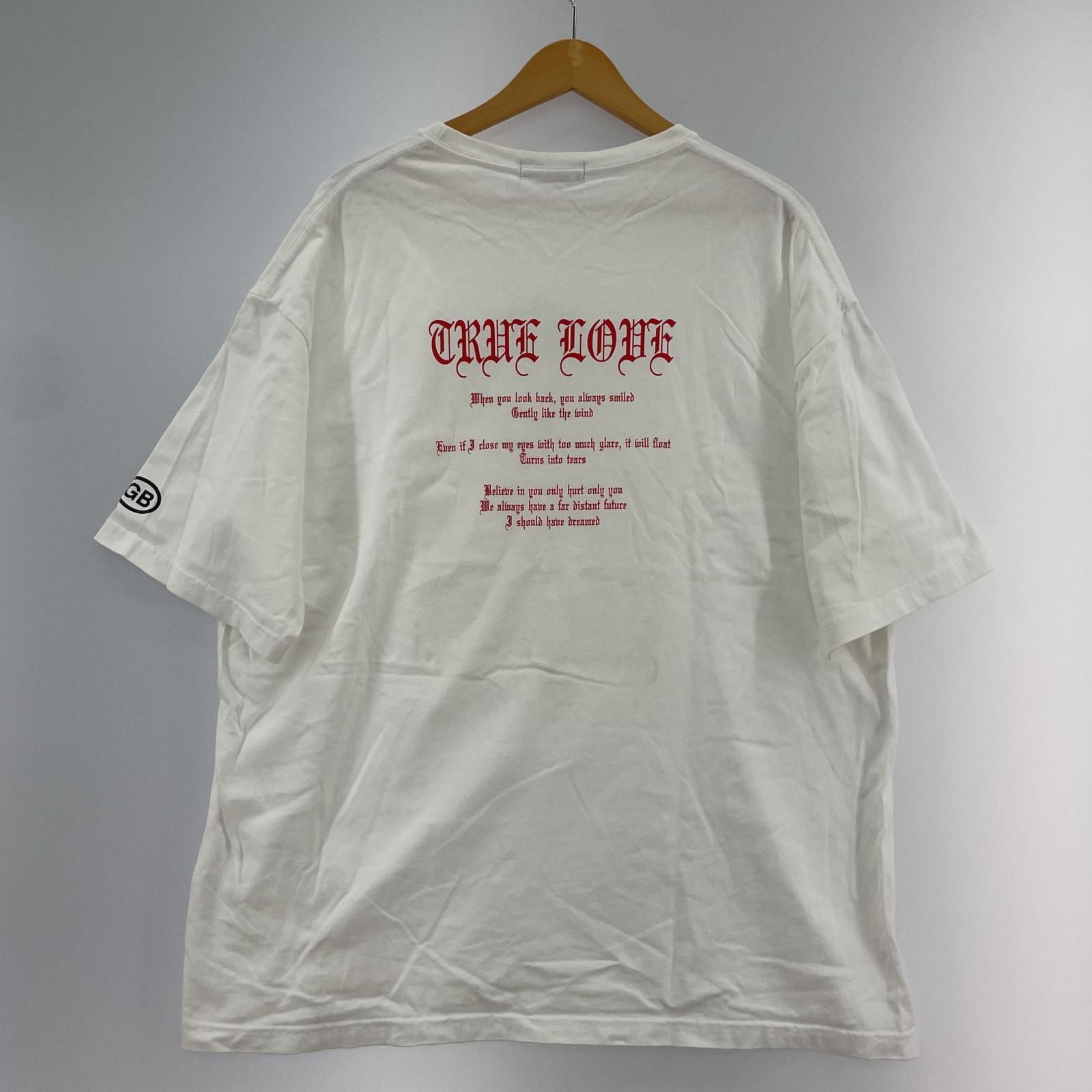在庫処分 半額 GB 藤井フミヤ プリント半袖Tシャツ sizeXL/ホワイト - メルカリ ミュージシャン