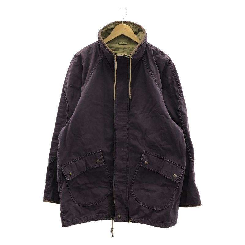 90s Timberland パイピングレザージャケット S パープル ティンバーランド 92