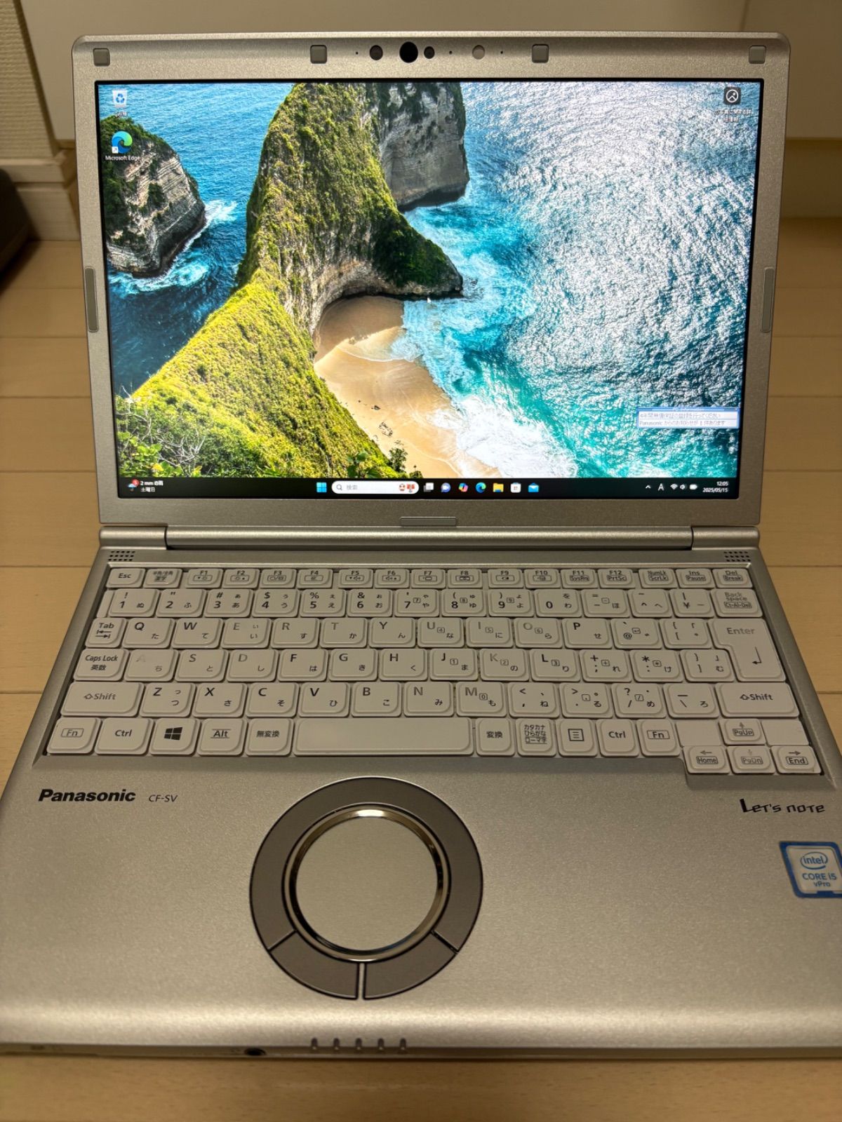 良品/累積7520時間】Panasonic Let's note CF-SV8 Windows11