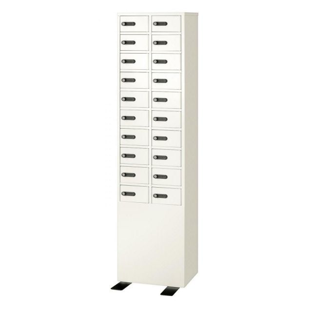 ＥＩＫＯ 品ロッカー 多人数用 ２列１０段 ２０人用 ＬＫ－３２０