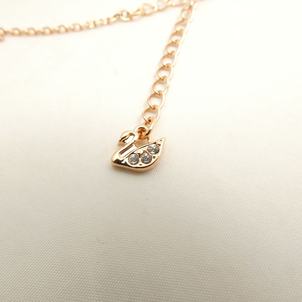 SWAROVSKI Generation ネックレス 5636589/正規品 Generation necklace, White, Rose gold-tone plated | Swarovski