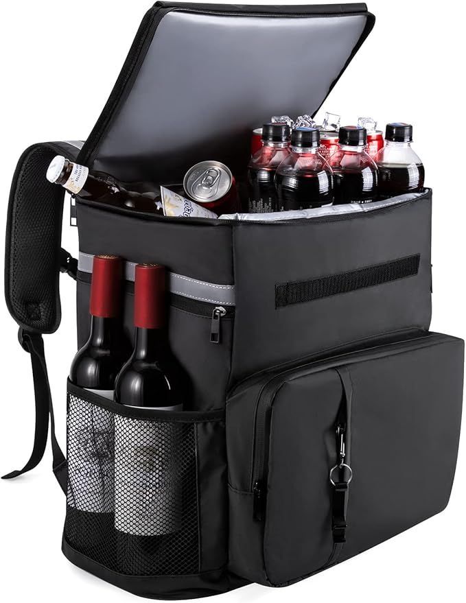 【在庫処分】MILPROX 保冷 保温バッグ 25L クーラーバッグ リュック型 防水 折りたたみ 保温 保冷エコバッグ ソフトクーラーボックス お弁当箱 ランチバッグ 運動会 部活 観戦 ピクニック アウ