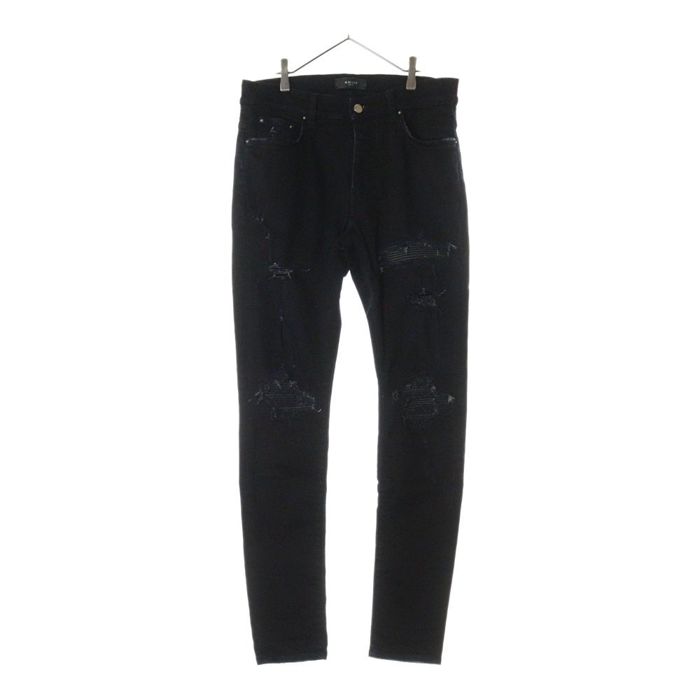 AMIRI (アミリ) MX1 JEANS 蛇腹切替ダメージ加工バイカー