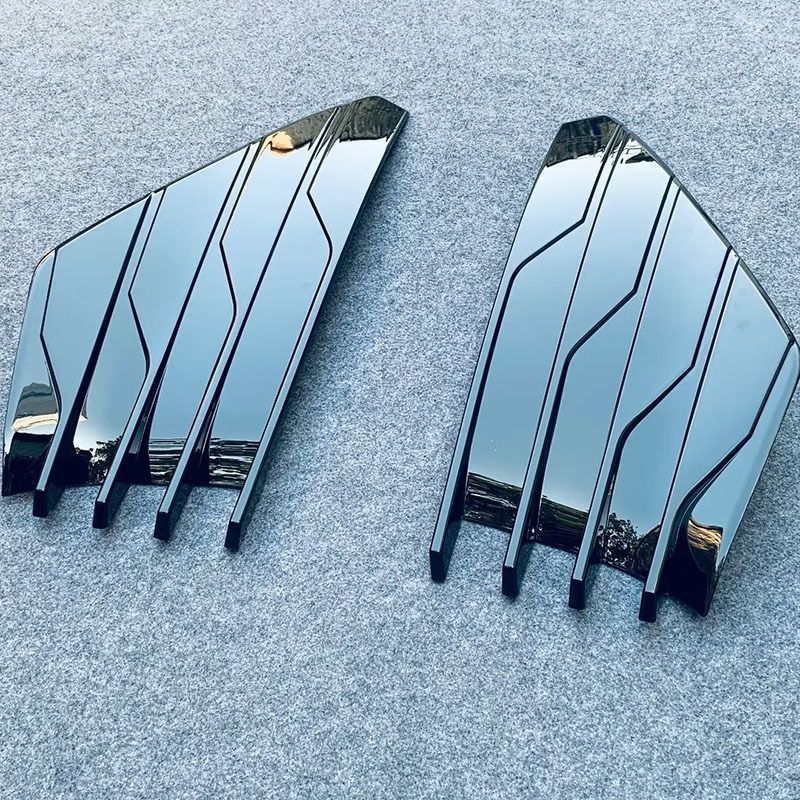 日産22-25年モデル エクストレイル フォグランプフレーム装飾 鋼琴黒 ABS製 2ピースセット 雾灯眉 外装 FFCRYSTALESIA_COM