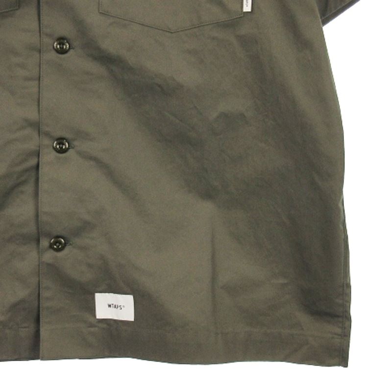 ダブルタップス WTAPS 22SS BUDS SS COTTON TWILL SHIRT コットン