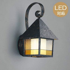 玄関照明 玄関 照明 LED 門柱灯 門灯 外灯 屋外 AU37709L 電球色 白熱灯40W相当