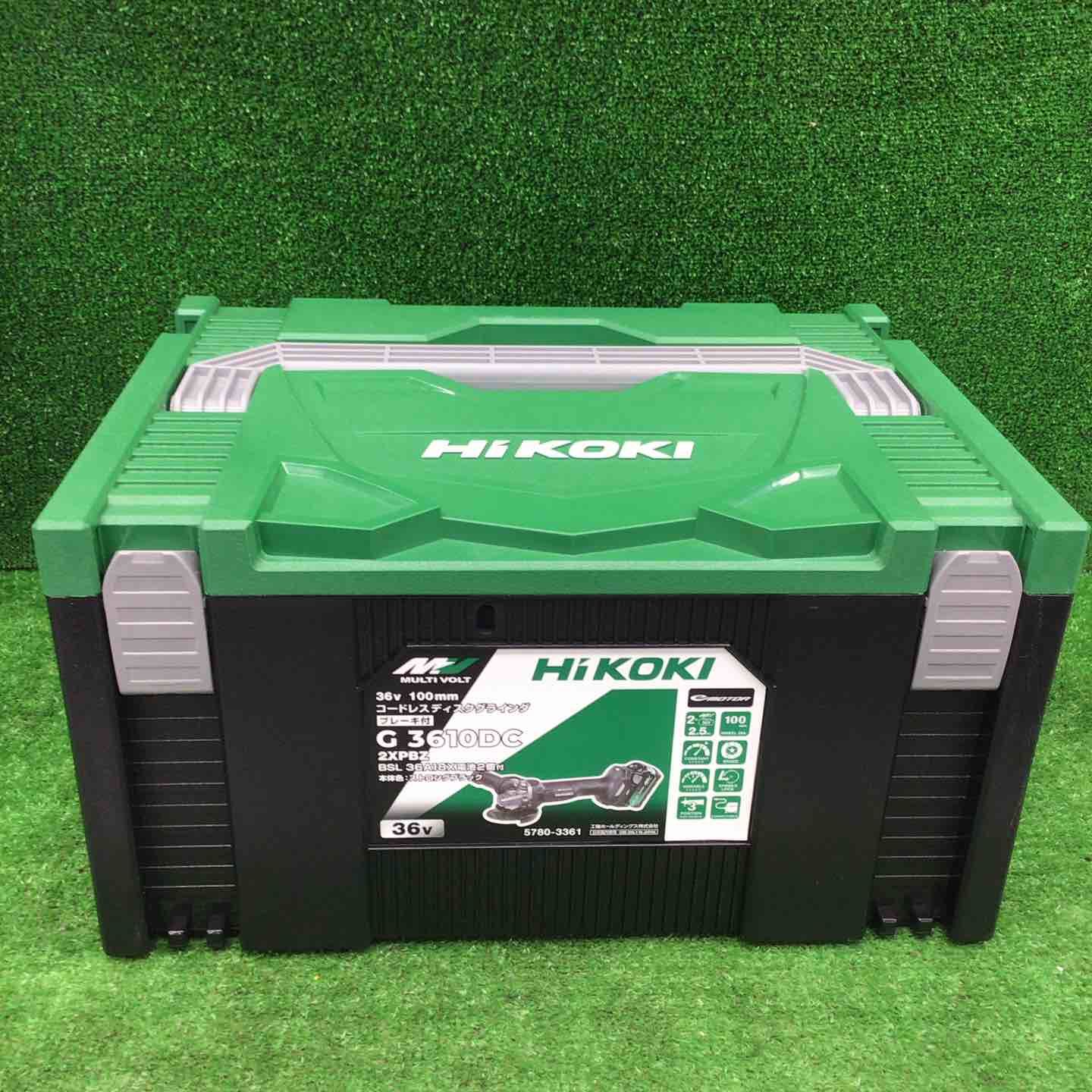 未使用【 HiKOKI ハイコーキ 36V 100mmコードレスディスク 未使用【 HiKOKI ハイコーキ 36V 100mmコードレスディスク
