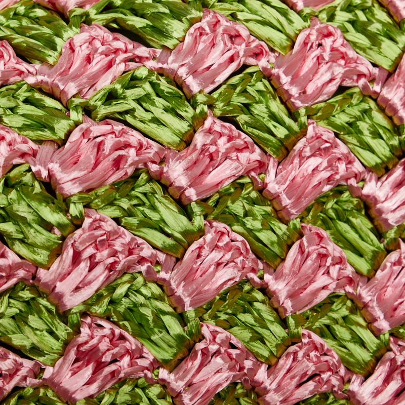 プラダ カナパ ラフィア クロケット ハンドバッグ トートバッグ かご