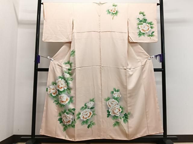 平和屋着物□訪問着 牡丹文 暈し染め 金彩 正絹 逸品 CAAS2511xi