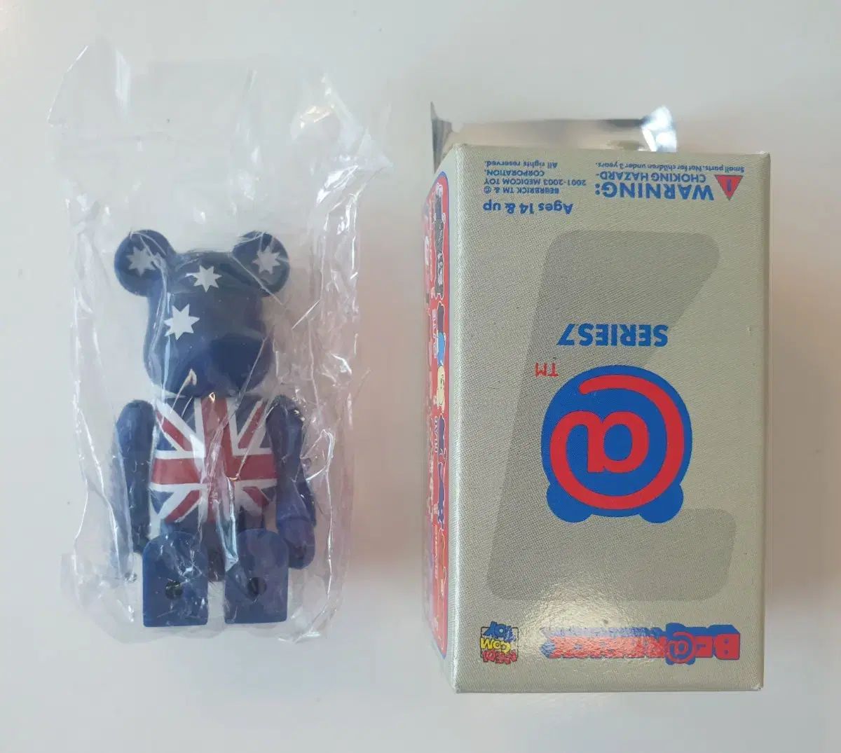 BE@RBRICK(ベアブリック) 7 焦げた 国旗 オーストラリア人