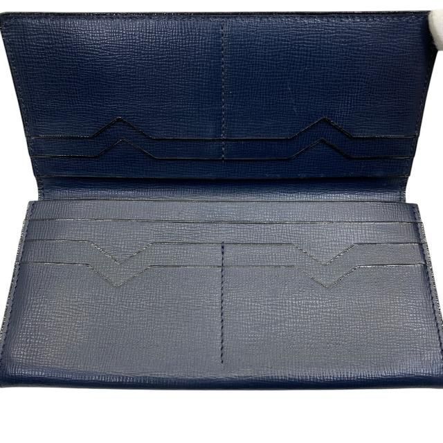 美品 ヴァレクストラ Valextra ヴァレクストラ 長財布 ロング 