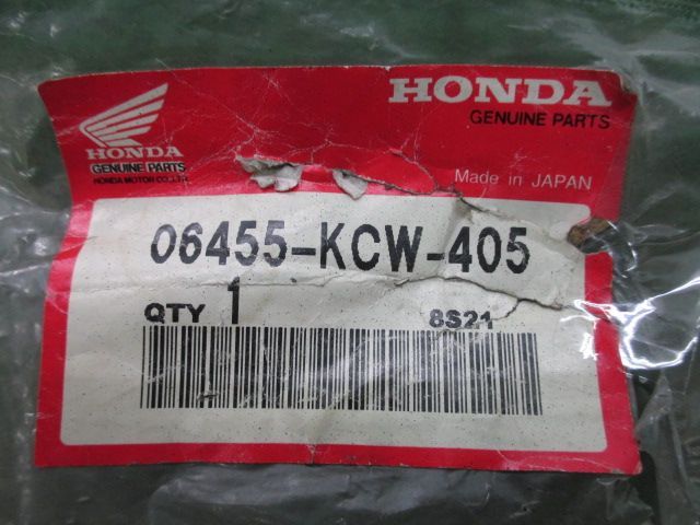 スペイシー125 フロントブレーキパッド 06455-KCW-405 在庫有 即納