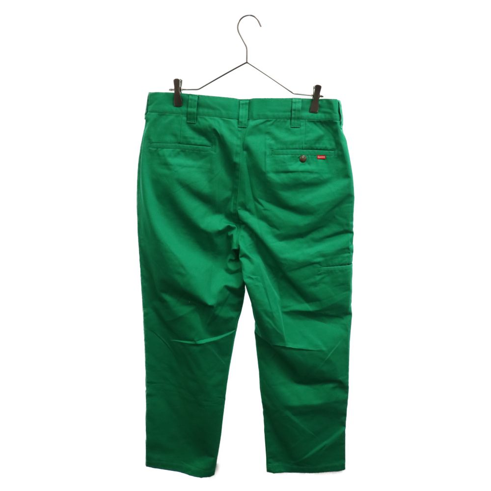 supreme シュプリームワークパンツグリーン