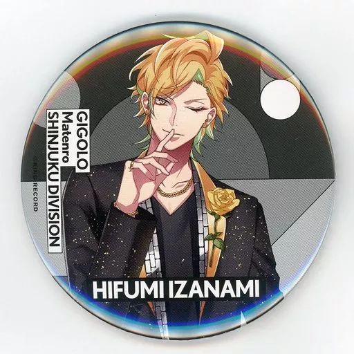 伊弉冉一二三 缶バッジ 中古】バッジ・ピンズ 伊弉冉一二三 「ヒプノシスマイク -Division Rap