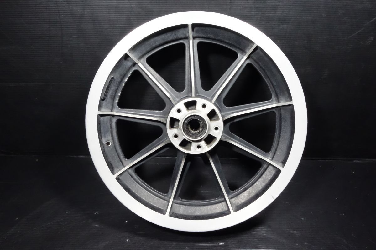 9 キャスト リア ホイール スポーク ハーレー 純正 16インチ 16×3.00 スポーツスター エボ ショベル アイアン R20250303