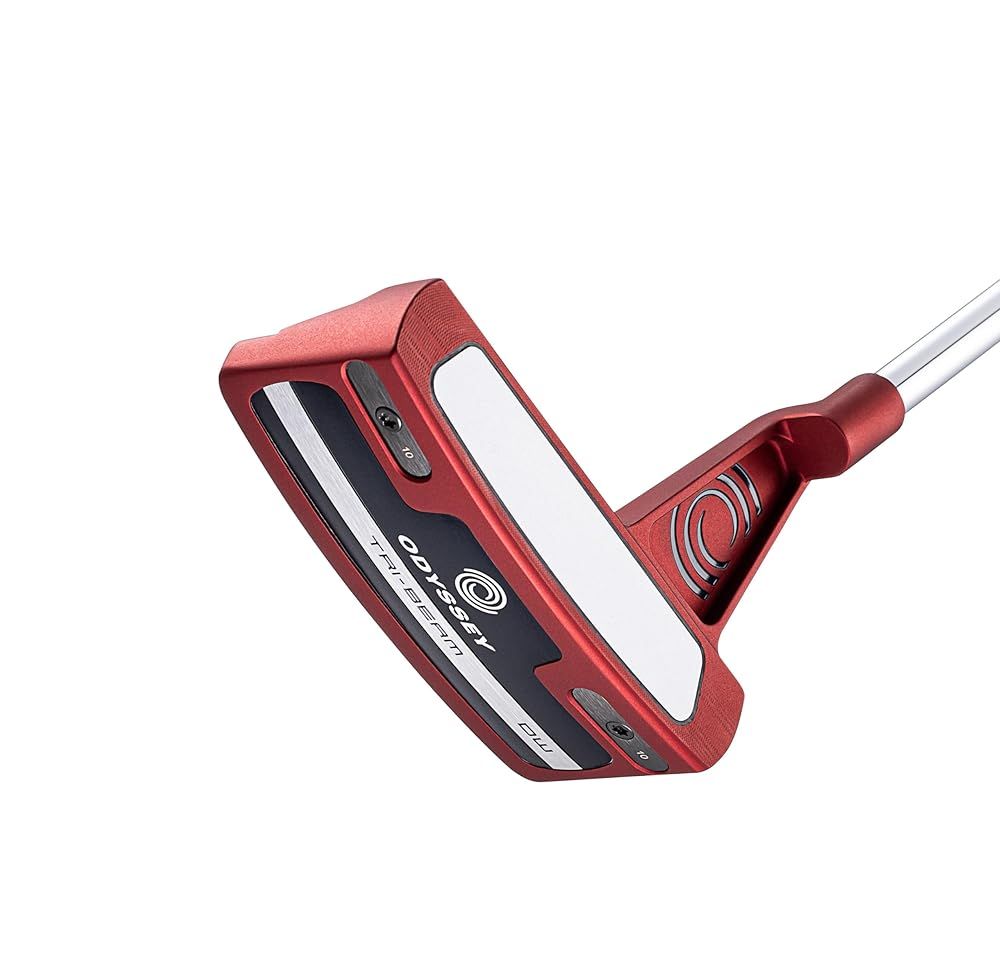 オデッセイ ODYSSEY 右用 パター TRI BEAM RED ダブルワイド ピンタイプ STROKE LAB 90シャフト スチール 34インチ メンズ