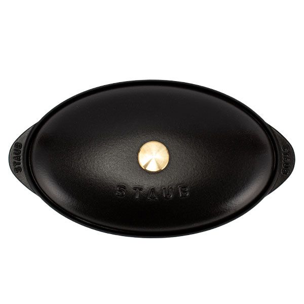 新品】 ストウブ 鍋 Staub シャロー オーバルホットプレート 31cm 両手