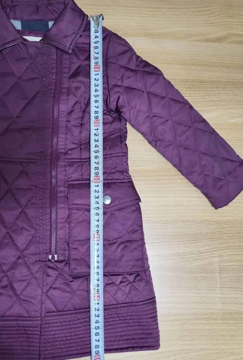  バーバリー キッズ パープル キルティング ロング ダウン その他 ジャケット ブルゾン